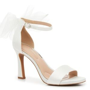 Brand New Never Worn White Bridal Heels